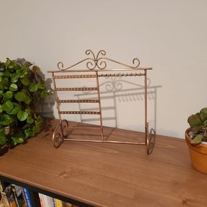 Copper Jewelry Stand